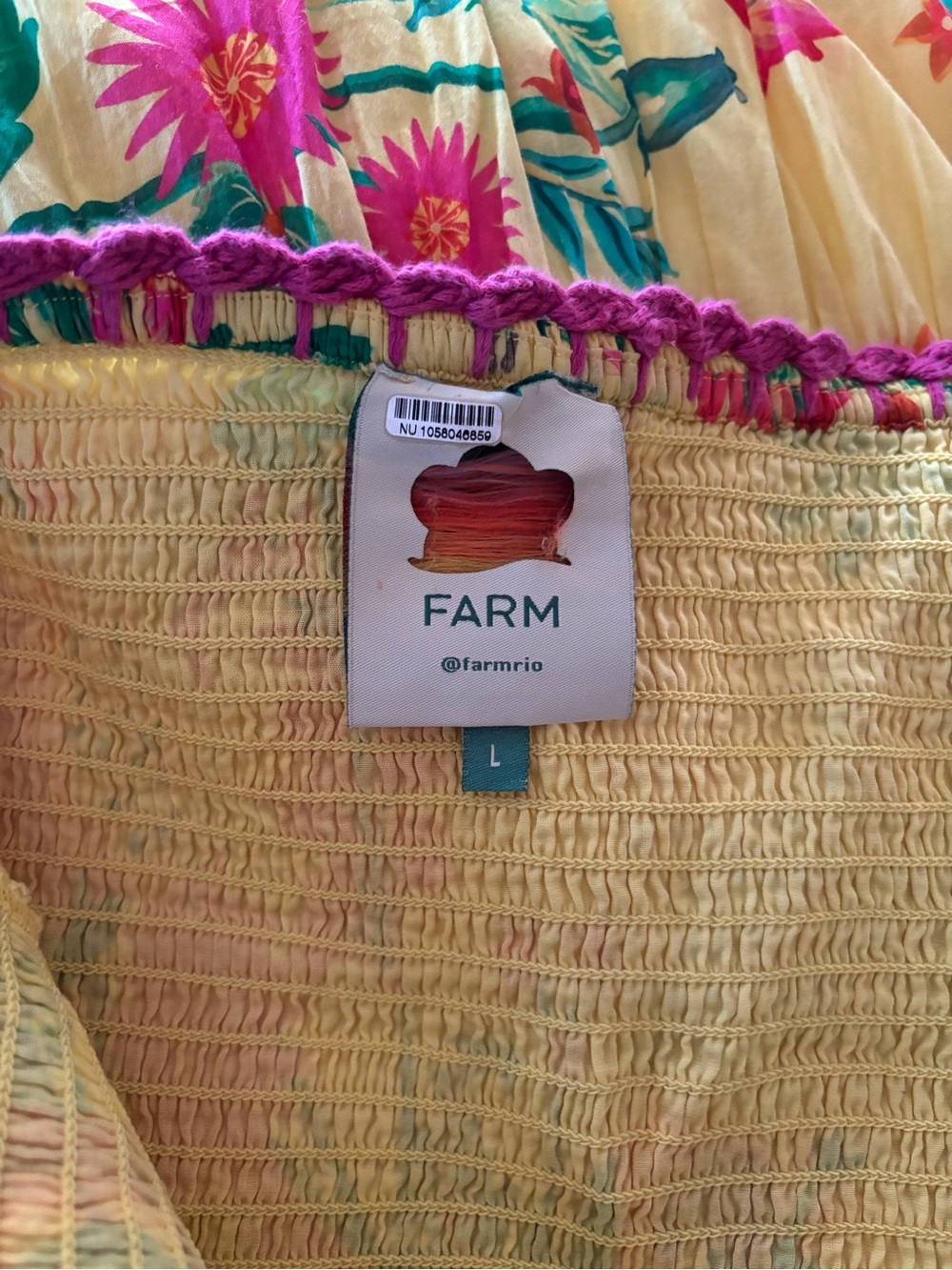 Farm Rio Delicate Fruit Garden Halter Maxi - Picture 12 of 12